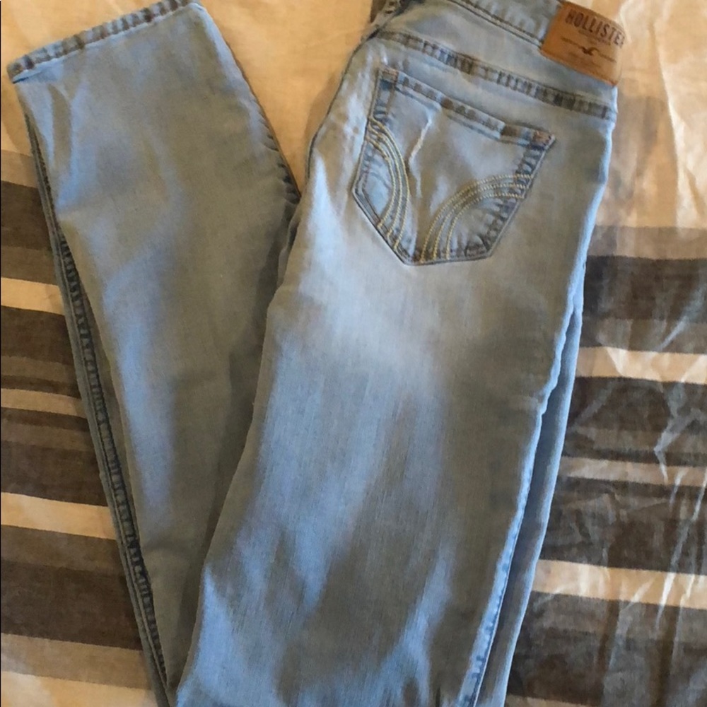 Hollister jeans.